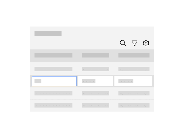 Image for the Data table component